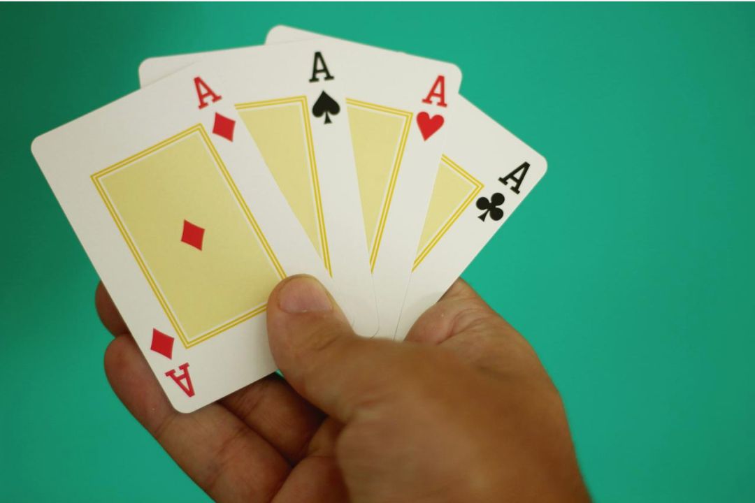 Friends playing social casino